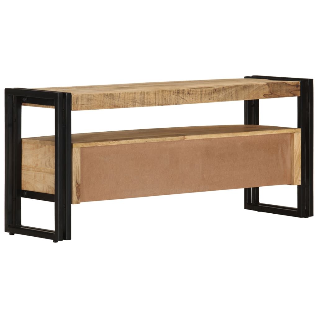 vidaXL Έπιπλο Τηλεόρασης 100 x 30 x 45 εκ. από Μασίφ Ξύλο Μάνγκο