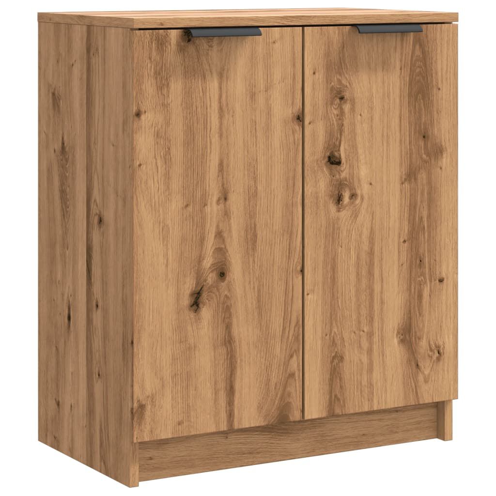 vidaXL Παπουτσοθήκη Αρτισιανή Δρυς 59x35x70 εκ. Επεξ. Ξύλο