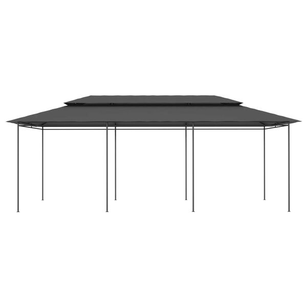 vidaXL Κιόσκι Ανθρακί 600 x 298 x 270 εκ.