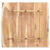 vidaXL Επιφάνεια Τραπεζιού 58 x (50-60) x 3,8 εκ. Μασίφ Ξύλο Ακακίας