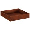 vidaXL &Gamma;&lambda;ά&sigma;&tau;&rho;&alpha; &Kappa;ή&pi;&omicron;&upsilon; &Sigma;&kappa; rusty 80 x 80 x 20 cm