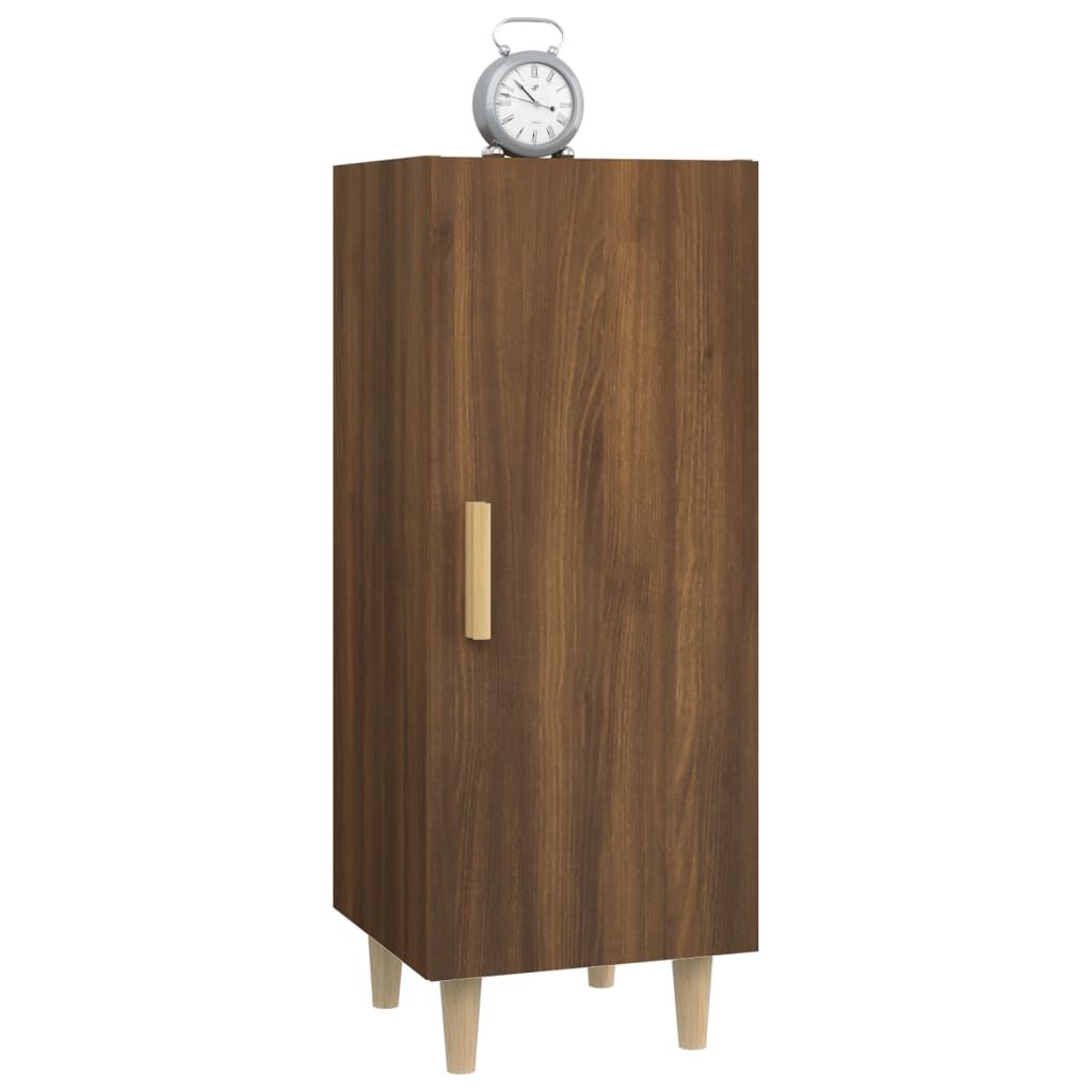 vidaXL Ντουλάπι Καφέ Δρυς 34,5 x 34 x 90 εκ. Επεξεργασμένο Ξύλο