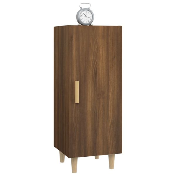 vidaXL Ντουλάπι Καφέ Δρυς 34,5 x 34 x 90 εκ. Επεξεργασμένο Ξύλο