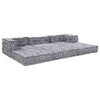 vidaXL Μαξιλάρι 3 pcs Ανοιχτό γκρι 70 x 70 x 54 εκ Πολυεστέρας
