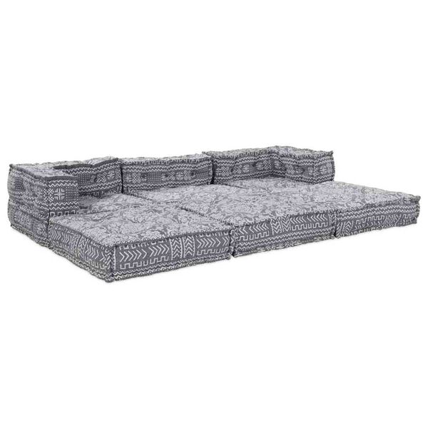 vidaXL Μαξιλάρι 3 pcs Ανοιχτό γκρι 70 x 70 x 54 εκ Πολυεστέρας