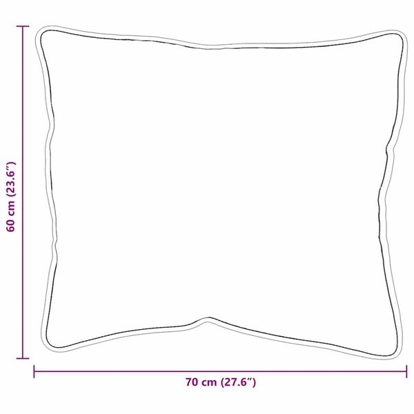 vidaXL Καλοκαιρινό Παπλωμά με Μαξιλάρι Άλλο 2 pcs Λευκό 155 x 220 cm