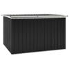 vidaXL Μπαούλο Αποθήκευσης Κήπου Ανθρακί 171 x 99 x 93 εκ.