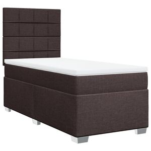 vidaXL &Kappa;&rho;&epsilon;&beta;ά&tau;&iota; Boxspring &mu;&epsilon; &Sigma;&tau;&rho;ώ&mu;&alpha; &Sigma;&kappa;&omicron;ύ&rho;&omicron; &Kappa;&alpha;&phi;έ 90x200 &epsilon;&kappa;. &Upsilon;&phi;&alpha;&sigma;&mu;ά&tau;&iota;&nu;&omicron;