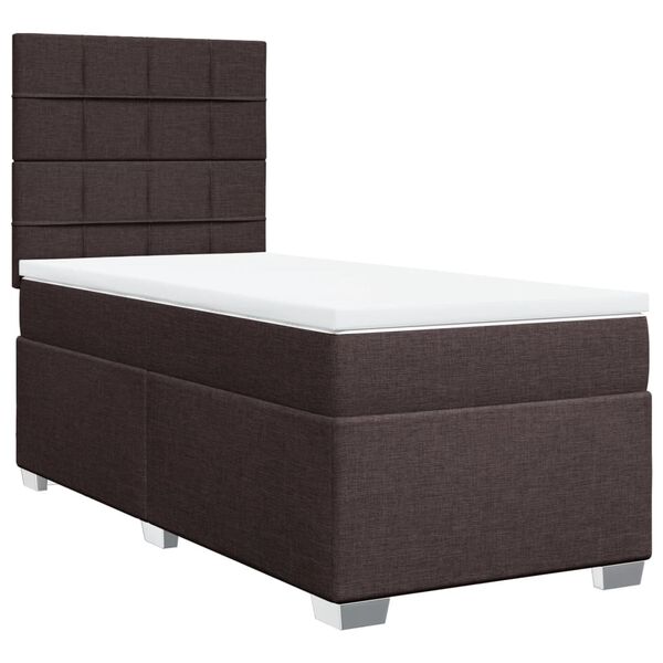 vidaXL &Kappa;&rho;&epsilon;&beta;ά&tau;&iota; Boxspring &mu;&epsilon; &Sigma;&tau;&rho;ώ&mu;&alpha; &Sigma;&kappa;&omicron;ύ&rho;&omicron; &Kappa;&alpha;&phi;έ 90x200 &epsilon;&kappa;. &Upsilon;&phi;&alpha;&sigma;&mu;ά&tau;&iota;&nu;&omicron;