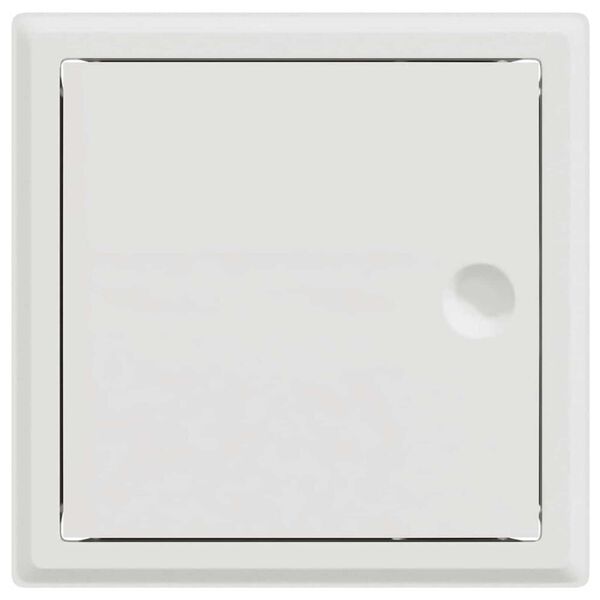 vidaXL Πάνελ Πρόσβασης 2 pcs Λευκό 20 x 20 cm Ατσάλι