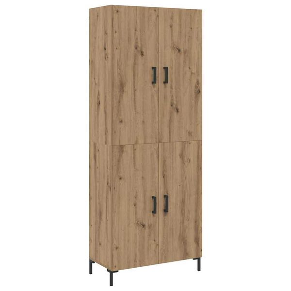 vidaXL Highboard artisan &delta;&rho;&upsilon;&sigmaf; 69,5 x 34 x 180 &epsilon;&kappa;. &Epsilon;&pi;&epsilon;&xi;&epsilon;&rho;&gamma;&alpha;&sigma;&mu;έ&nu;&omicron; &xi;ύ&lambda;&omicron;