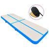 vidaXL Στρώμα Ενόργανης Φουσκωτό Μπλε 600 x 100 x 20 εκ. PVC με Τρόμπα