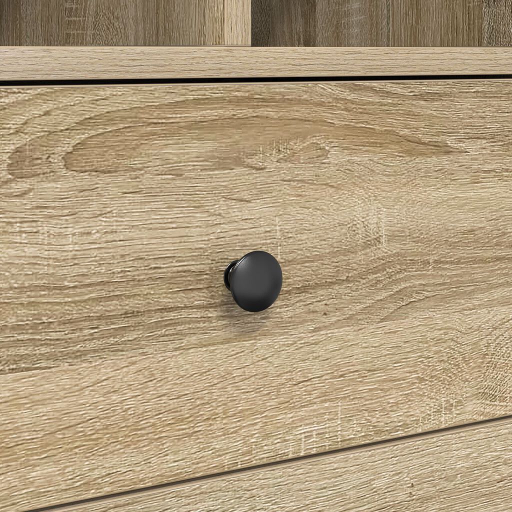 vidaXL Ράφι Σομόνα Δρυ Σομόνα Δρυ MDF Μεγάλο Ράφι Ορθογώνιο Μοντέρνο