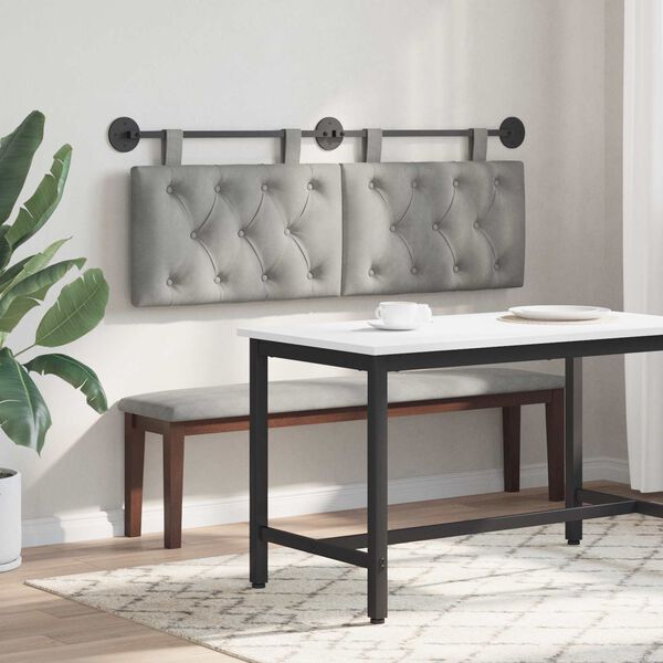 vidaXL &Kappa;&rho;&epsilon;&mu;&alpha;&sigma;&tau;ό &Kappa;&epsilon;&phi;&alpha;&lambda;ά&rho;&iota; &Alpha;&nu;&omicron;&iota;&chi;&tau;ό &gamma;&kappa;&rho;&iota; 130 x 55 x 7 &epsilon;&kappa; &Beta;&epsilon;&lambda;&omicron;ύ&delta;&omicron;