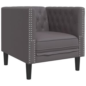 vidaXL &Kappa;&alpha;&nu;&alpha;&pi;έ&sigmaf; Chesterfield &kappa;&alpha;&rho;έ&kappa;&lambda;&alpha; &gamma;&kappa;&rho;&iota; &alpha;&pi;ό &Sigma;&upsilon;&nu;&theta;&epsilon;&tau;&iota;&kappa;ό &Delta;έ&rho;&mu;&alpha;