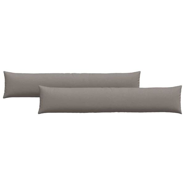 vidaXL Μαξιλάρι Καναπέ 2 pcs Taupe 200 x 40 εκ. ύφασμα