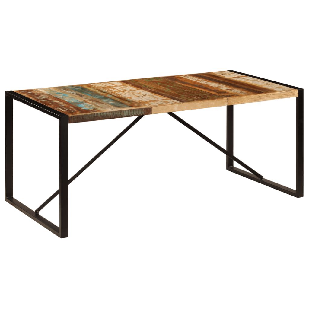 vidaXL Τραπεζαρία 180 x 90 x 75 εκ. από Μασίφ Ανακυκλωμένο Ξύλο
