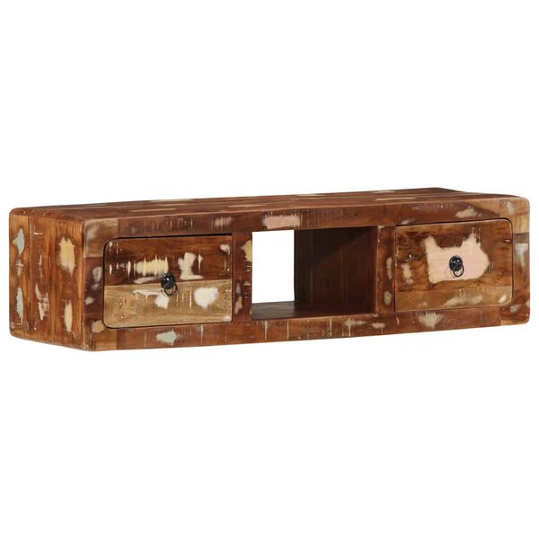 vidaXL Έπιπλο Τηλεόρασης 100x32x25 εκ. από Μασίφ Ανακυκλωμένο Ξύλο