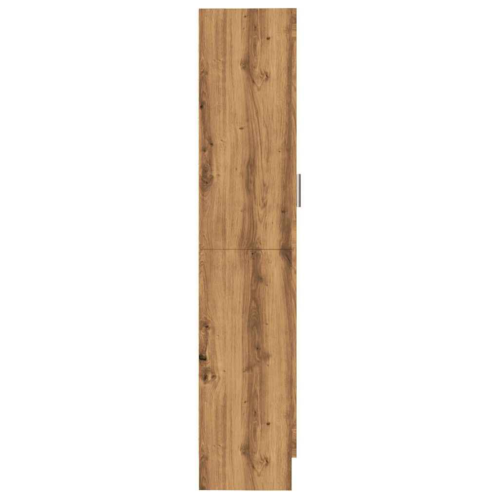 vidaXL Βιβλιοθήκη Artisan Δρυς 82,5x30,5x150 εκ. Επεξεργασμένο Ξύλο