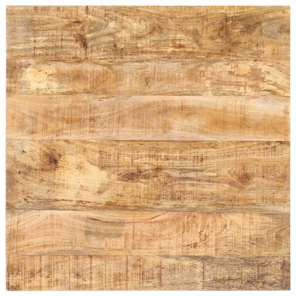 vidaXL Τραπέζι Bistro Τετράγωνο 70x70x75 εκ. Ακατέργαστο Ξύλο Μάνγκο
