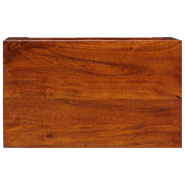 vidaXL Κιβώτιο Αποθήκευσης Καφέ 50x30x40 εκ από Μασίφ Ξύλο Ακακίας
