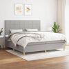 vidaXL &Kappa;&rho;&epsilon;&beta;ά&tau;&iota; Boxspring &mu;&epsilon; &Sigma;&tau;&rho;ώ&mu;&alpha; &Alpha;&nu;&omicron;&iota;&chi;&tau;ό &Gamma;&kappa;&rho;&iota; 200x200 &epsilon;&kappa;. &Upsilon;&phi;&alpha;&sigma;&mu;ά&tau;&iota;&nu;&omicron;