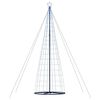 vidaXL Χριστουγεννιάτικο δέντρο LED 1534 LED μπλε 503 cm
