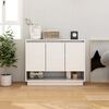 vidaXL Συρταριέρα Λευκή 97x31x75 εκ. από Επεξεργασμένο Ξύλο