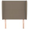 vidaXL &Kappa;&epsilon;&phi;&alpha;&lambda;ά&rho;&iota; &mu;&epsilon; &Pi;&tau;&epsilon;&rho;ύ&gamma;&iota;&alpha; Taupe 93 x 23 x 118/128 &epsilon;&kappa;. &Upsilon;&phi;&alpha;&sigma;&mu;ά&tau;&iota;&nu;&omicron;