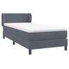 vidaXL &Kappa;&rho;&epsilon;&beta;ά&tau;&iota; Boxspring &mu;&epsilon; &Sigma;&tau;&rho;ώ&mu;&alpha; &Sigma;&kappa;&omicron;ύ&rho;&omicron; &Gamma;&kappa;&rho;&iota; 80x220 &epsilon;&kappa;. &Beta;&epsilon;&lambda;&omicron;ύ&delta;&iota;&nu;&omicron;