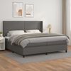 vidaXL &Kappa;&rho;&epsilon;&beta;ά&tau;&iota; Boxspring &mu;&epsilon; &Sigma;&tau;&rho;ώ&mu;&alpha; &Gamma;&kappa;&rho;&iota; 200x200 &epsilon;&kappa;. &Sigma;&upsilon;&nu;&theta;&epsilon;&tau;&iota;&kappa;ό &Delta;έ&rho;&mu;&alpha;
