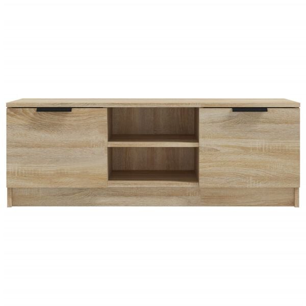 vidaXL Έπιπλο Τηλεόρασης Sonoma Δρυς 102x35x36,5εκ. Επεξεργασμένο Ξύλο