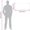 vidaXL Πίσω Πάνελ Κουζίνας Διαφανές 90 x 40 cm σκληρυμένο γυαλί
