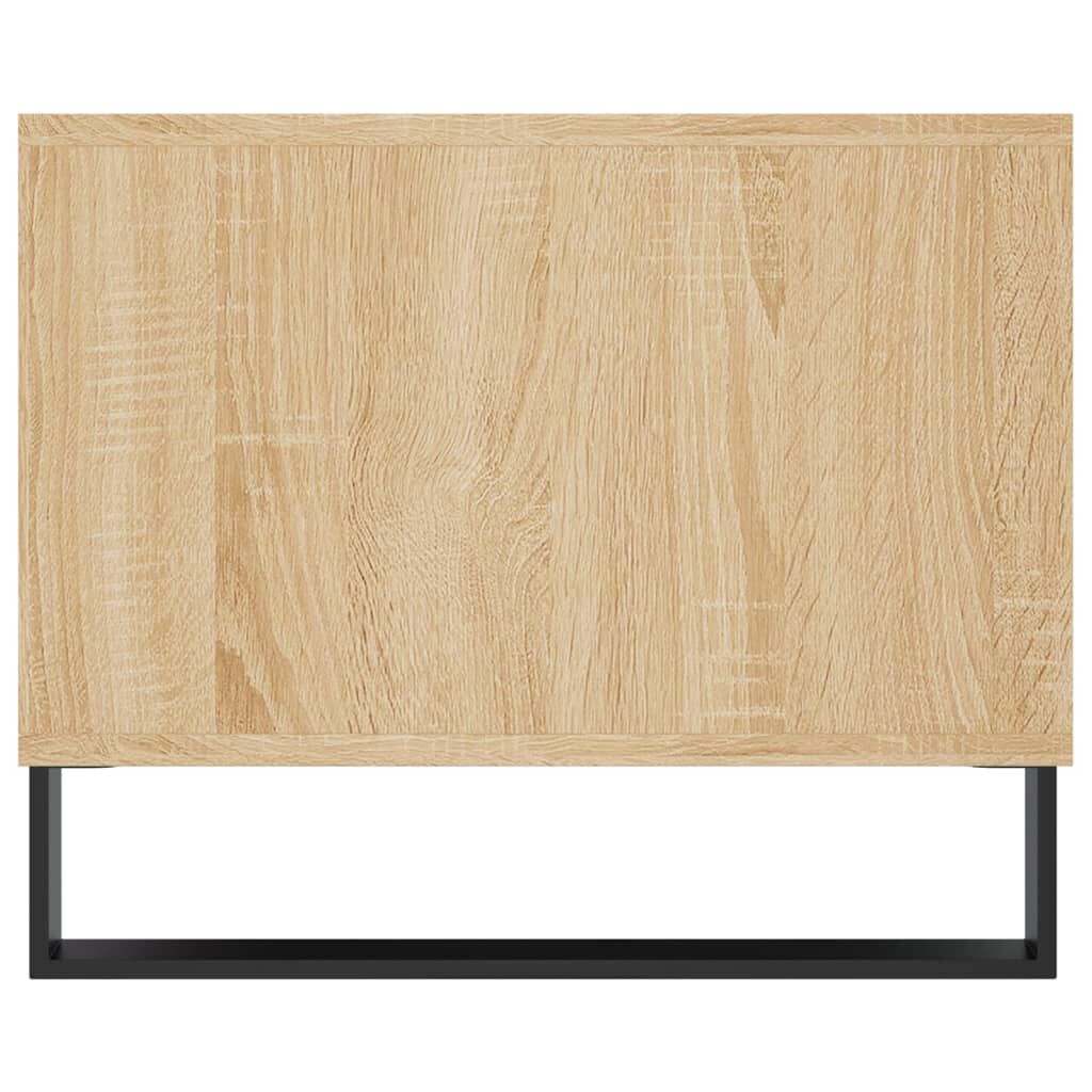 vidaXL Τραπεζάκι Σαλονιού Sonoma Δρυς 102x50x40 εκ. από Επεξεργ. Ξύλο