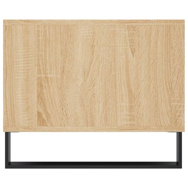 vidaXL Τραπεζάκι Σαλονιού Sonoma Δρυς 102x50x40 εκ. από Επεξεργ. Ξύλο