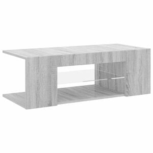 vidaXL Έ&pi;&iota;&pi;&lambda;&omicron; &Tau;&eta;&lambda;&epsilon;ό&rho;&alpha;&sigma;&eta;&sigmaf; &mu;&epsilon; LED &Gamma;&kappa;&rho;&iota; Sonoma 90 x 39 x 30 &epsilon;&kappa;.