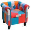 vidaXL &Pi;&omicron;&lambda;&upsilon;&theta;&rho;ό&nu;&alpha; &mu;&epsilon; &Sigma;&chi;έ&delta;&iota;&omicron; Patchwork &Upsilon;&phi;&alpha;&sigma;&mu;ά&tau;&iota;&nu;&eta;