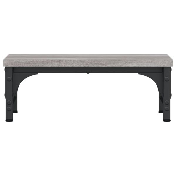 vidaXL Βάση Οθόνης Γκρι Sonoma 37x23x14 εκ. από Επεξεργασμένο Ξύλο