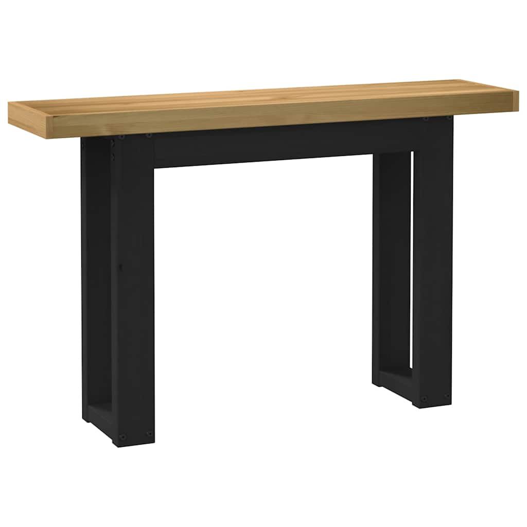 vidaXL Τραπέζι κονσόλας NOAIN με πόδια σχήματος U 120x30x75 cm