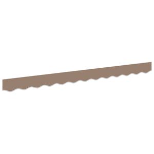vidaXL &Alpha;&nu;&tau;&iota;&kappa;&alpha;&tau;ά&sigma;&tau;&alpha;&sigma;&eta; &kappa;&omicron;&upsilon;&rho;&tau;ί&nu;&alpha;&sigmaf; &tau;έ&nu;&tau;&alpha;&sigmaf; Taupe 236 x 20 &epsilon;&kappa; &Pi;&omicron;&lambda;&upsilon;&epsilon;&sigma;&tau;έ&rho;&alpha;&sigmaf;