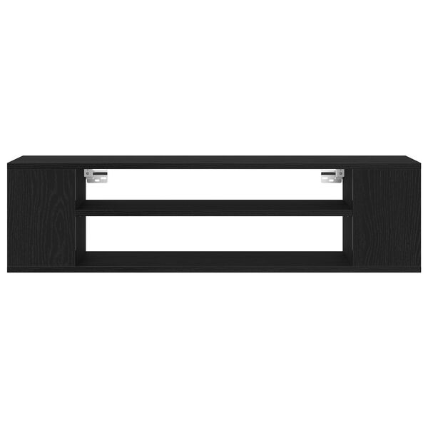 vidaXL Ντουλάπι TV Μαύρο 100 x 30 x 26.5 εκ Επεξεργασμένο ξύλο