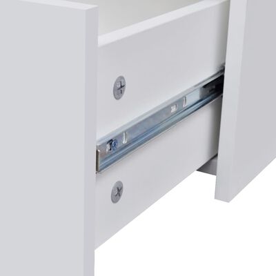 vidaXL Συρταριέρα με 4 Συρτάρια Λευκή 60 x 30,5 x 71 εκ.