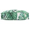 vidaXL Μαξιλάρι παλέτας για κάθισμα Floral 2 pcs Μοτίβο φύλλων
