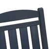 vidaXL Κουνιστή Καρέκλα Κήπου 3 pcs Ναυτικό μπλε 38 x 38 x 46cm