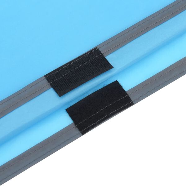 vidaXL Πόντσο Βροχής με Κουκούλα 2 σε 1 Μπλε 223 x 145 εκ.