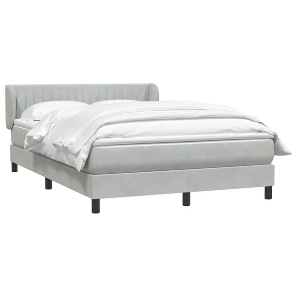 vidaXL &Kappa;&rho;&epsilon;&beta;ά&tau;&iota; Boxspring &mu;&epsilon; &Sigma;&tau;&rho;ώ&mu;&alpha; &Alpha;&nu;&omicron;&iota;&chi;&tau;ό &Gamma;&kappa;&rho;&iota; 160x210 &epsilon;&kappa;. &Beta;&epsilon;&lambda;&omicron;ύ&delta;&iota;&nu;&omicron;