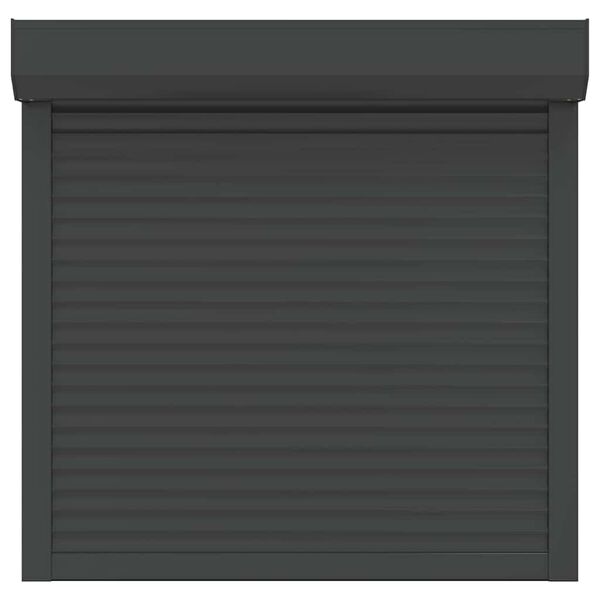 vidaXL Παντζούρι Ρολό Λευκό 100 x 100 εκ. από Αλουμίνιο