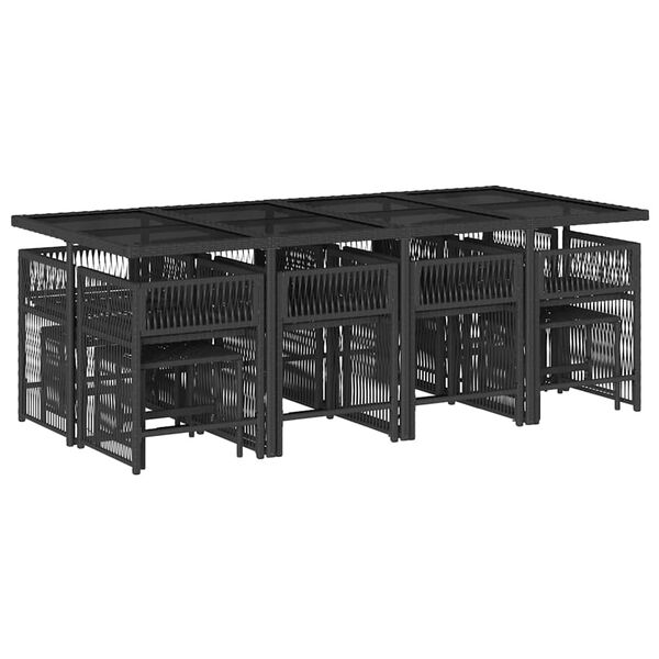 vidaXL &Sigma;&epsilon;&tau; &Tau;&rho;&alpha;&pi;&epsilon;&zeta;&alpha;&rho;ί&alpha;&sigmaf; &Kappa;ή&pi;&omicron;&upsilon; 13&tau;&epsilon;&mu;. &Mu;&alpha;ύ&rho;&omicron; &alpha;&pi;ό &Sigma;&upsilon;&nu;&theta;. &Rho;&alpha;&tau;ά&nu; &mu;&epsilon; &Mu;&alpha;&xi;&iota;&lambda;ά&rho;&iota;&alpha;