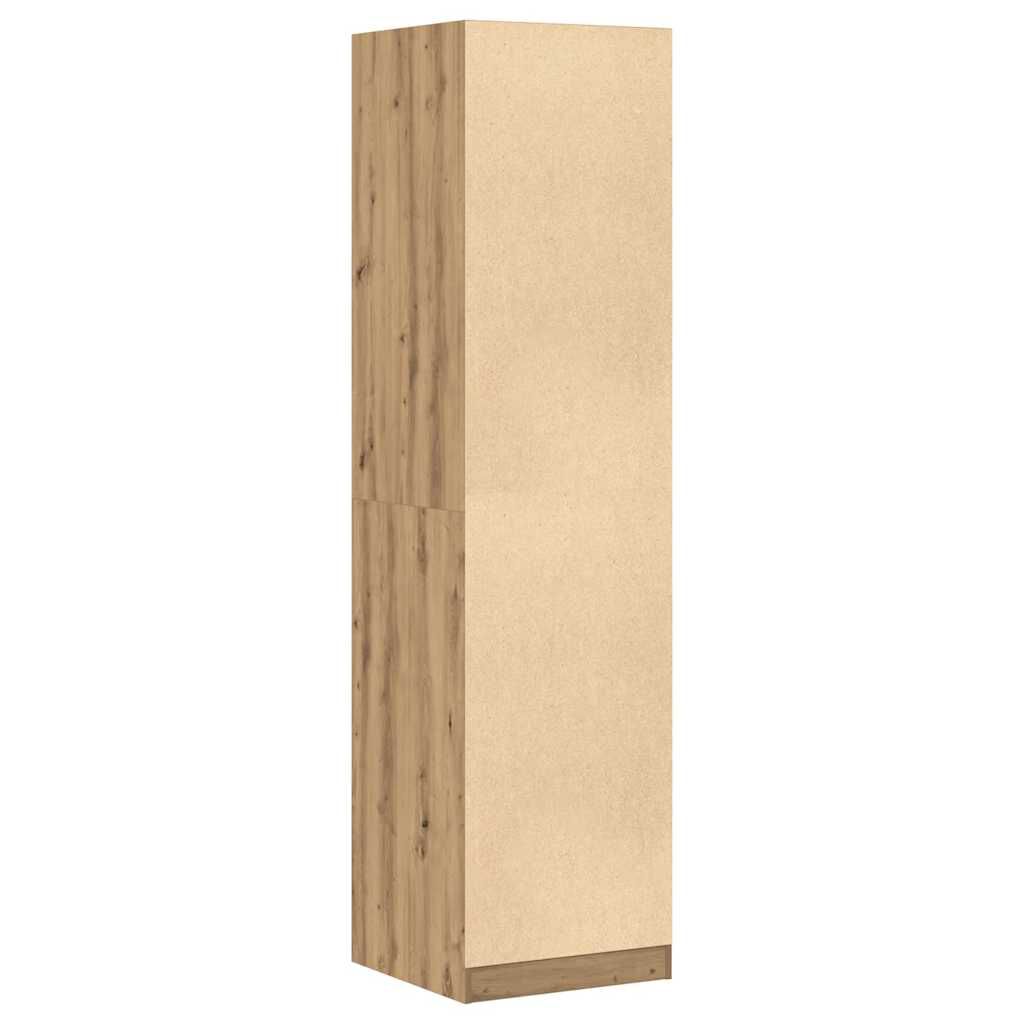 vidaXL Ντουλάπα Τεχνίτης Δρυς 50x50x200εκ από Επεξεργασμένο Ξύλο