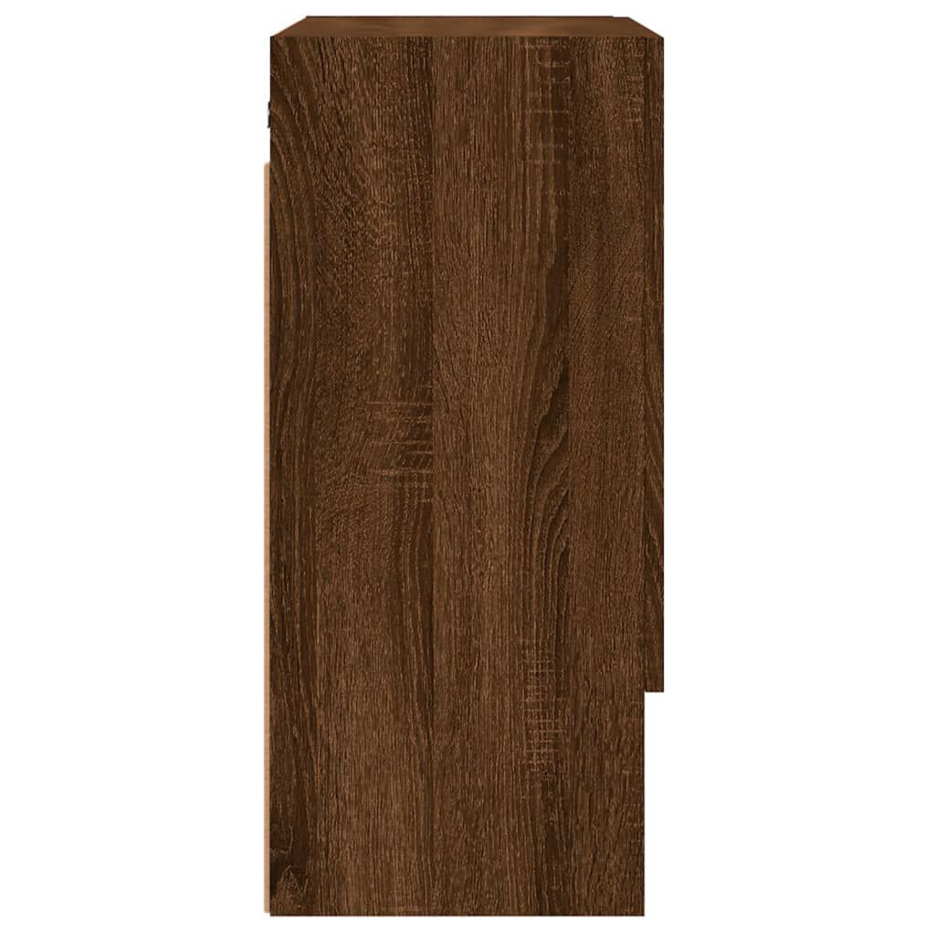 vidaXL Ντουλάπι Τοίχου Καφέ Δρυς 60x31x70 εκ. Επεξεργασμένο Ξύλο